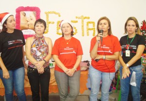 Dra. Margareth e equipe do SAE fizeram a abertura do evento