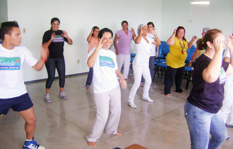 Microaula de axé agitou os servidores após palestra